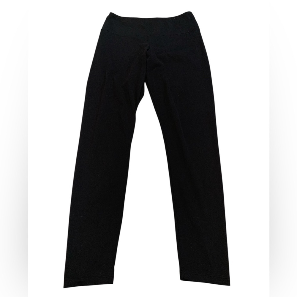 💜 Black Bow Activewear Black Leggings/Yoga Pants - Size L/G